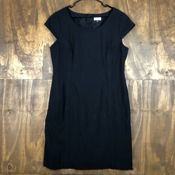 Tahari Dresses & Skirts - Tahari Womens Dress Black Sleeveless Dark Academia Workwear Classic Momcore 16